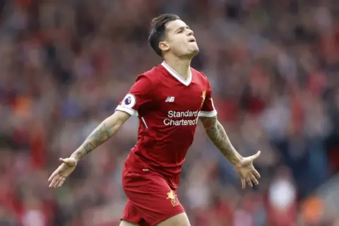 Coutinho back in Liverpool training following Barcelona saga