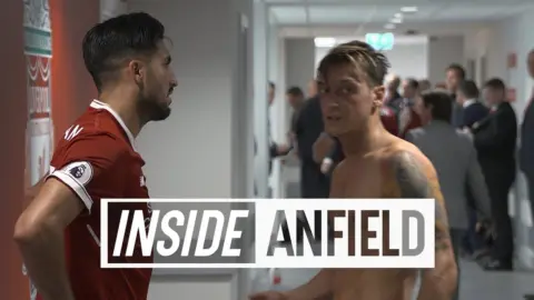 Tunnel access from Liverpool’s 4-0 win vs Arsenal (Video)