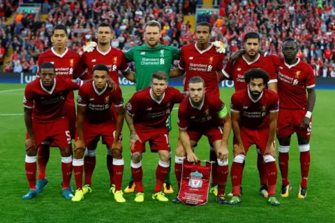 Liverpool name updated Champions League squad