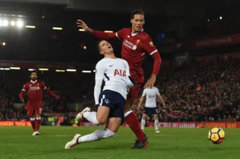 Virgil van Dijk criticises Harry Kane for diving and rues penalty call