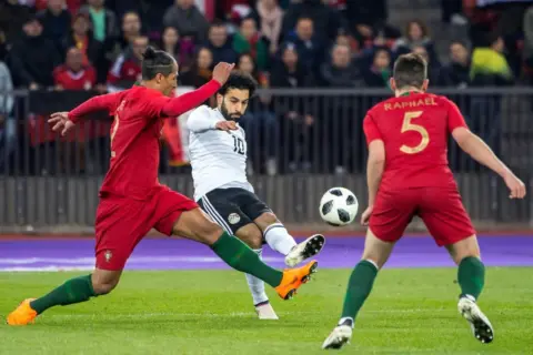 Mohamed Salah on target again for Egypt vs Portugal – Video