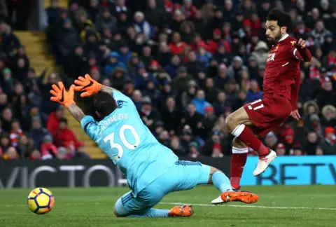 Klopp says Mohamed Salah is ‘on the way’ to being compared to Lionel Messi