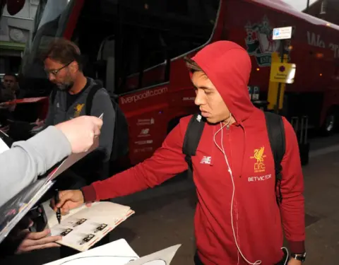 Photos: Liverpool arrive at hotel ahead of Everton derby – No Mohamed Salah, youngsters in squad