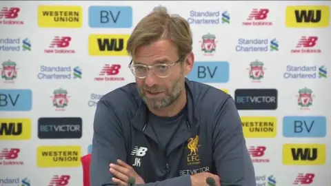 Jurgen Klopp speaks to the media ahead of Merseyside derby