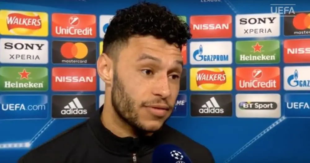 Oxlade Chamberlain Anfield
