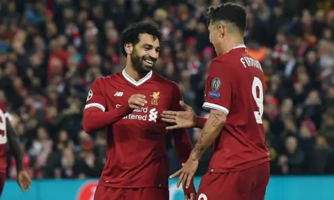 Line-up: Salah and Firmino start despite five changes for Liverpool vs Stoke City
