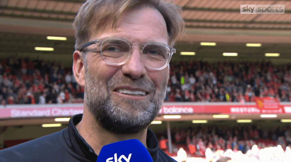 Watch: Jurgen Klopp Hails 'nearly Perfect Season' For Liverpool - LFC Globe