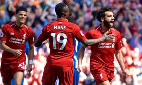 Liverpool 4-0 Brighton – Reds secure top-four place with emphatic Brighton win