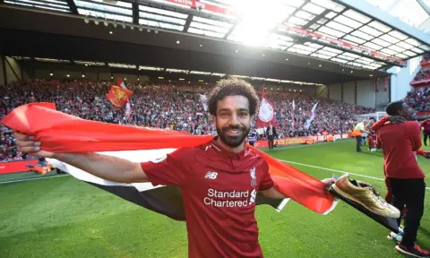 Liverpool 4-0 Brighton – The best photos from Anfield as Reds seal Champions League football