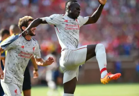 Liverpool and Man United level at the break as Mané converts penalty (Video)