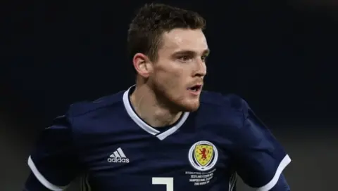 Liverpool’s Andy Robertson provides quality assist for Scotland vs. Albania – Watch
