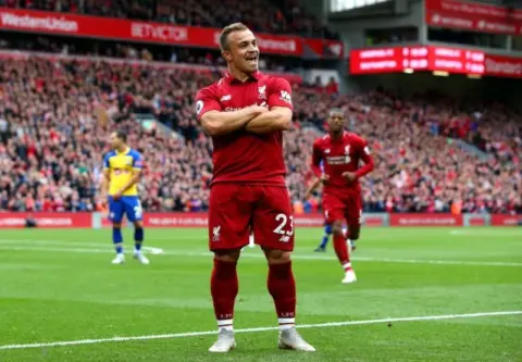 Liverpool vs Southampton – Highlights: Reds ease to historic victory (Video)