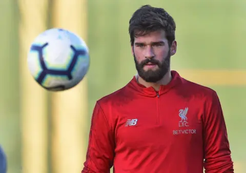 Watch: Alisson, Mignolet and Kelleher prepare for Arsenal clash