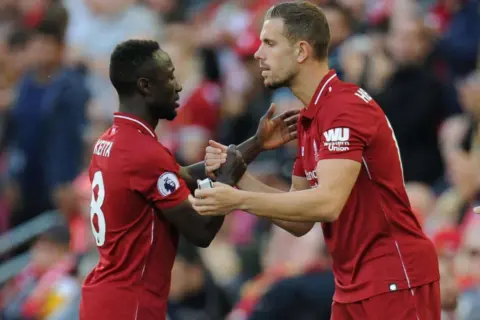 Jordan Henderson and Naby Keita in line for return vs Arsenal