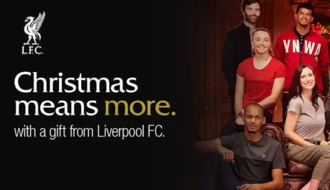 Christmas is coming… Browse Liverpool FC’s holiday range for the ideal LFC gift