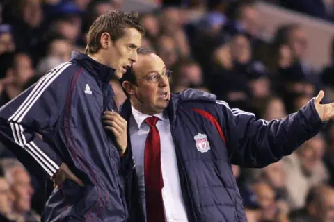 Peter Crouch shares the hilarious Secret Santa gift he gave to Rafa Benitez