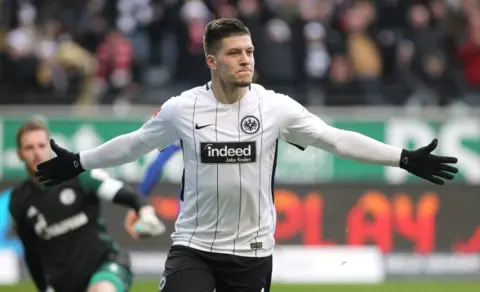 Liverpool interested in signing Serbian striker Luka Jovic