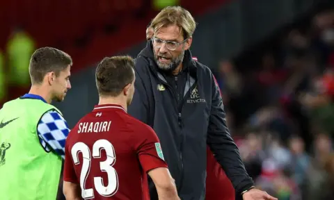 Klopp explains pragmatic omission of Xherdan Shaqiri vs Red Star