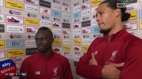 Mane and Van Dijk: Reds fully deserved victory against United (Video)
