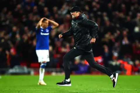 “I couldn’t stop myself!” – Klopp on passionate celebration vs Everton