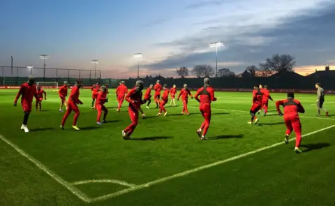 The best snaps from Melwood as Liverpool squad prepare for Man United