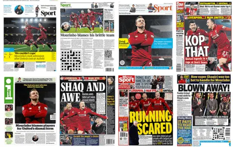 “Blown away”, “Running scared” – What the media made of Liverpool’s win over Man United