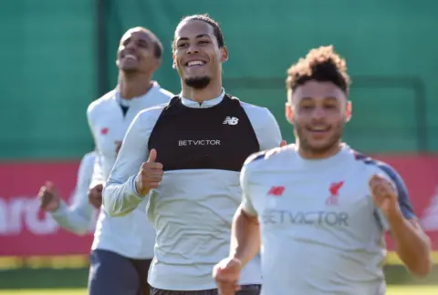 Photos: Liverpool prepare at Melwood ahead of Old Trafford trip