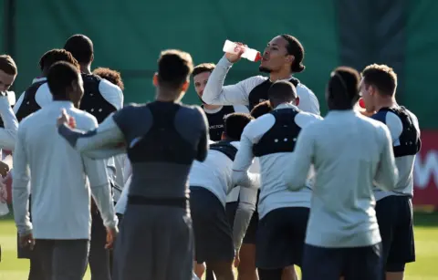Photos: Big guns return to training as all focus on vital Tottenham clash