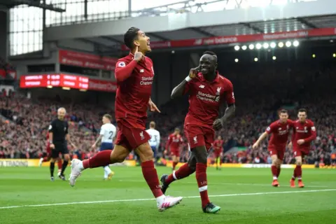 Watch – Roberto Firmino scores crucial opening goal against Spurs