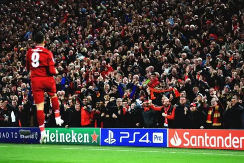 All the best photos as Liverpool down Porto in Champions League quarter-final first leg