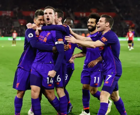 Photos: Fantastic scenes on the south coast as Liverpool make statement with comeback win