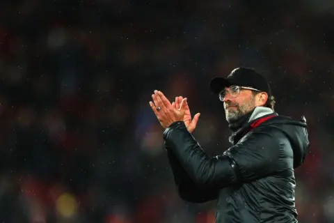 Jurgen Klopp delighted with Liverpool side for reaching ‘fantastic’ points tally
