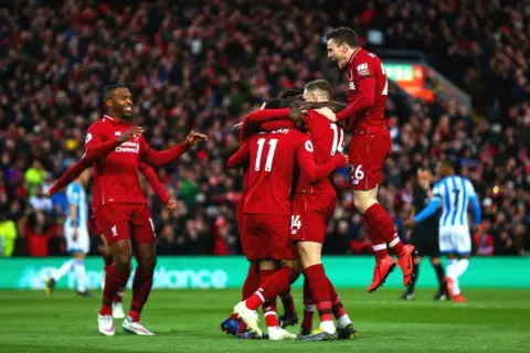 Liverpool 5-0 Huddersfield – Highlights and Goals (Video)