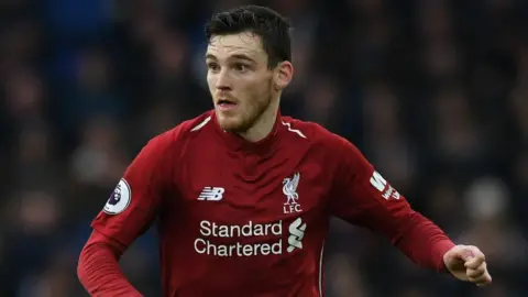 Andy Robertson on reaching record milestone and keeping above Trent Alexander-Arnold
