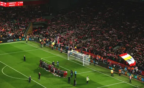 Photos: Incredible scenes at Anfield as Liverpool defy odds to reach Champions League final