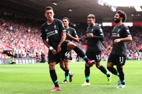 Photos: Firmino and Mane strike as Liverpool battle to victory on south coast