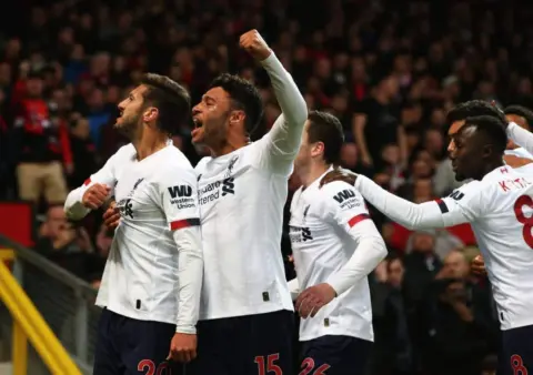 The best photos from Old Trafford as Adam Lallana rescues late point for Liverpool