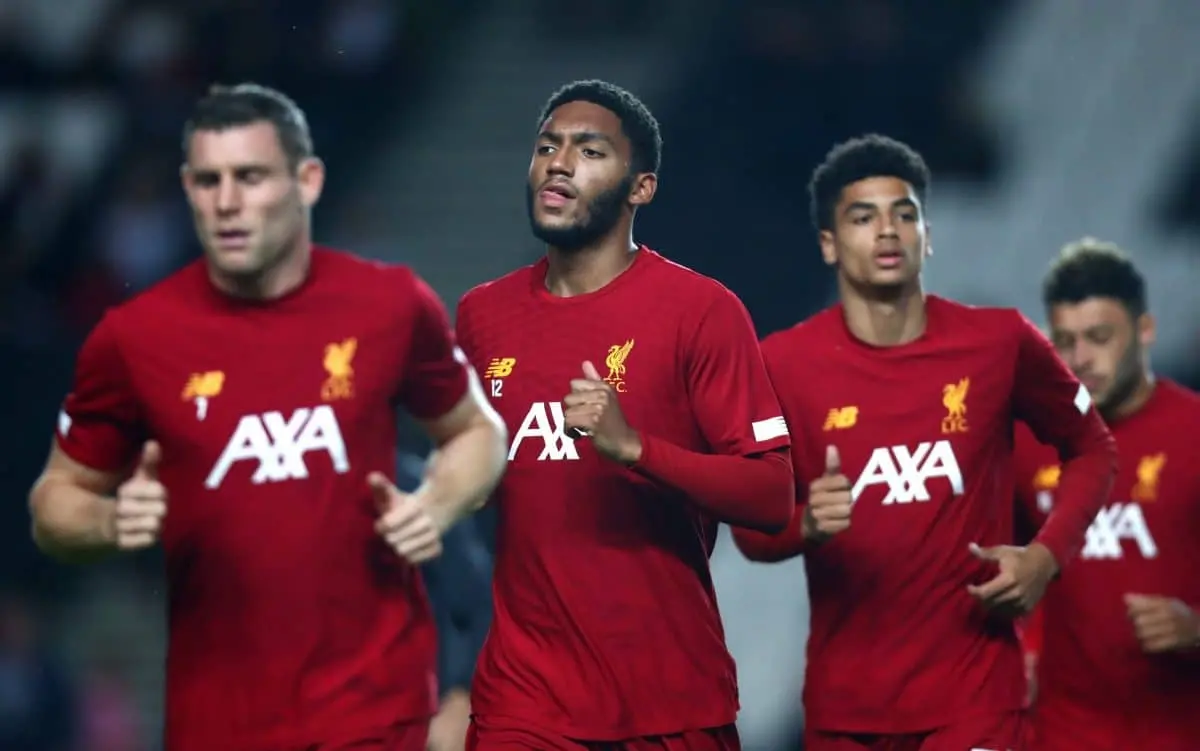 Liverpool Team vs Salzburg