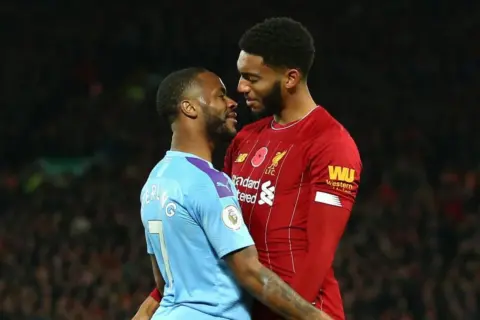 Joe Gomez and Raheem Sterling involved in physical altercation on England duty