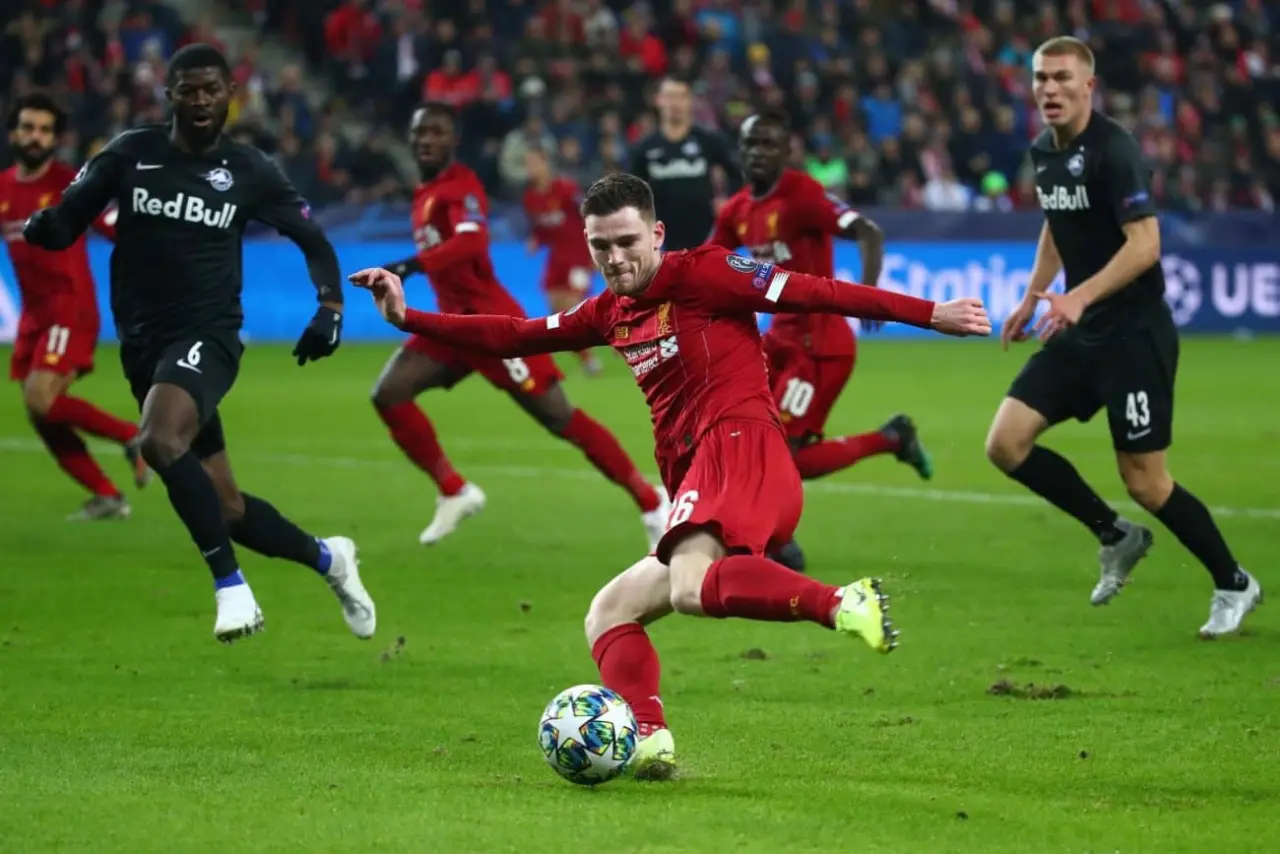 Salzburg vs Liverpool Stream