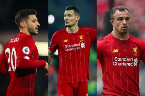 The three Liverpool players who are set to leave Anfield in the summer
