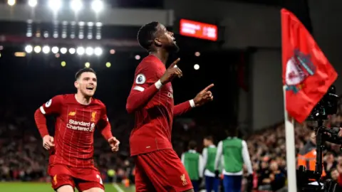 Divock Origi: We showed how much we enjoy playing for Liverpool