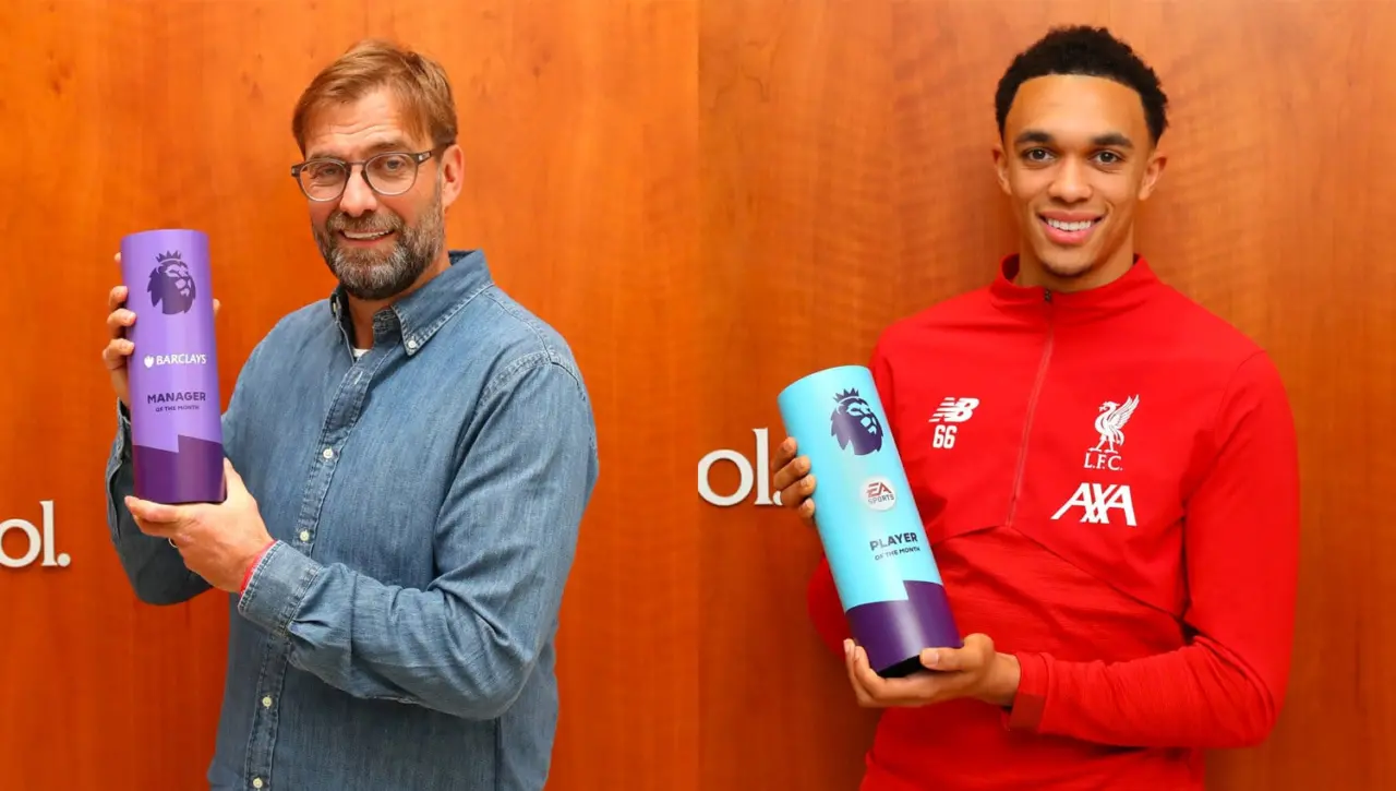 Jurgen Klopp & Trent Alexander-Arnold