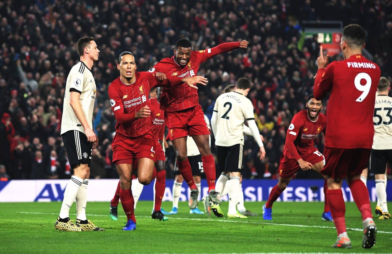 Liverpool vs Man United Highlights
