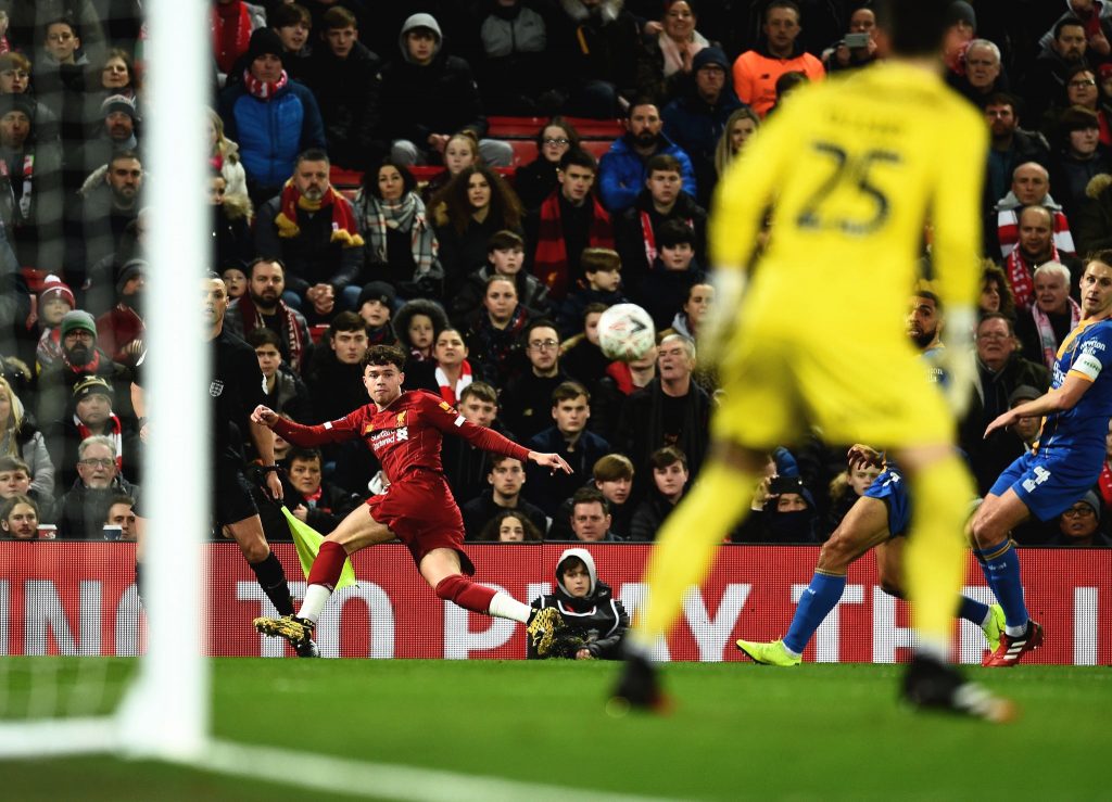 Liverpool vs Shrewsbury Highlights and Goals