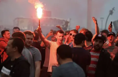 Liverpool FC condemn supporters’ behaviour after unruly scenes in city centre