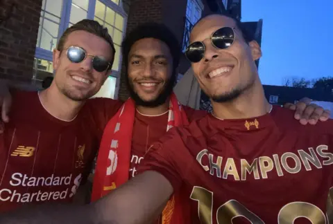 “There’s a golden sky” – Liverpool squad’s reaction to clinching Premier League title