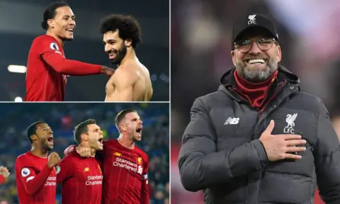 How Liverpool’s title-winning season unfolded as Reds named Premier League champions