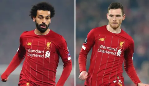 Mohamed Salah and Andy Robertson to be back in contention vs Crystal Palace