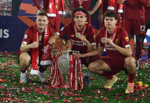 The Liverpool youth players who picked up Premier League winners medals